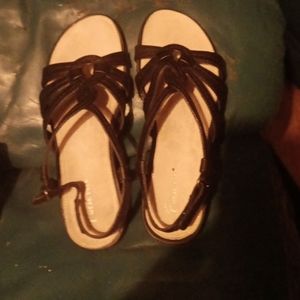 Black Sandals size 8